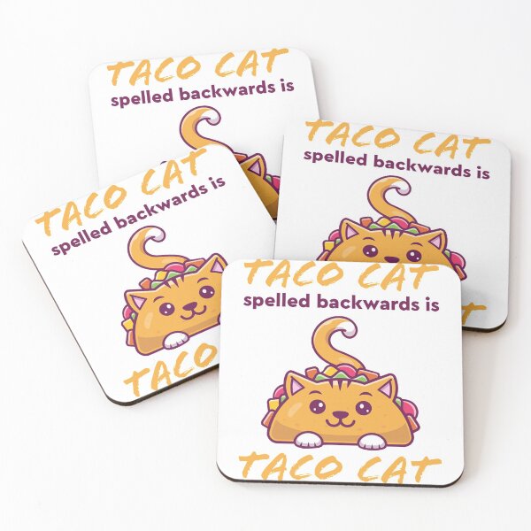 Item preview, Funny Tacocat spelled backwards is tacocat designed and sold by GoldenDov.