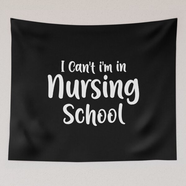 Item preview, Nursing School Nurse No Time Rejection designed and sold by Two Left Hands Design.