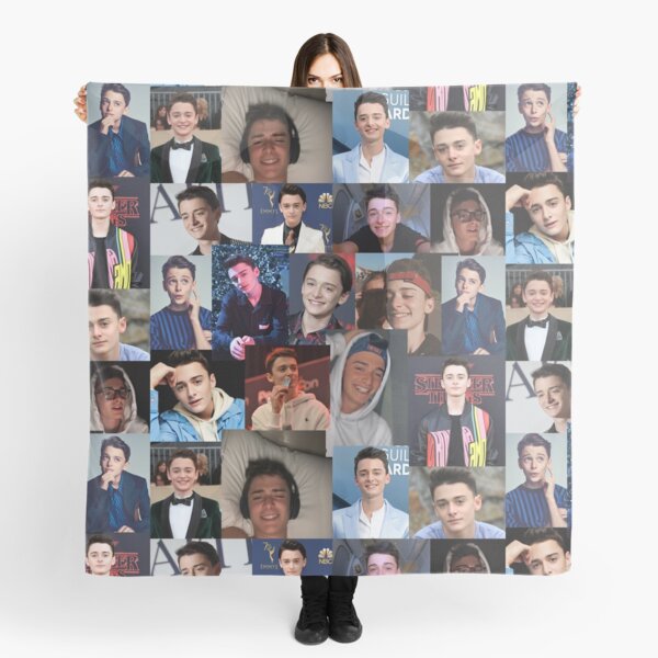 Collage de Noah Schnapp Pañuelo
