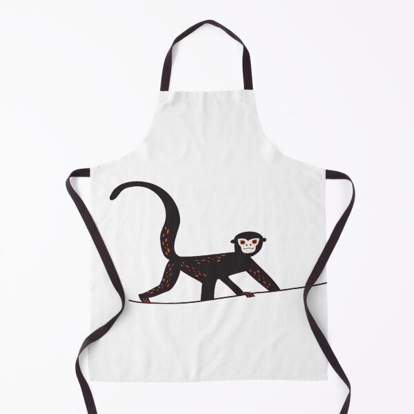 Item preview, black monkey designed and sold by Sushee Store.