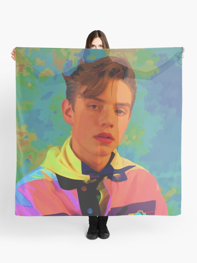 Louis Partridge Merch  Scarf for Sale by Brooktp