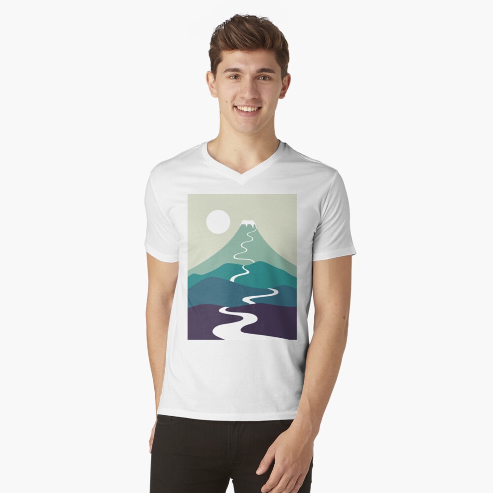 Item preview, V-Neck T-Shirt designed and sold by ilovedoodle.