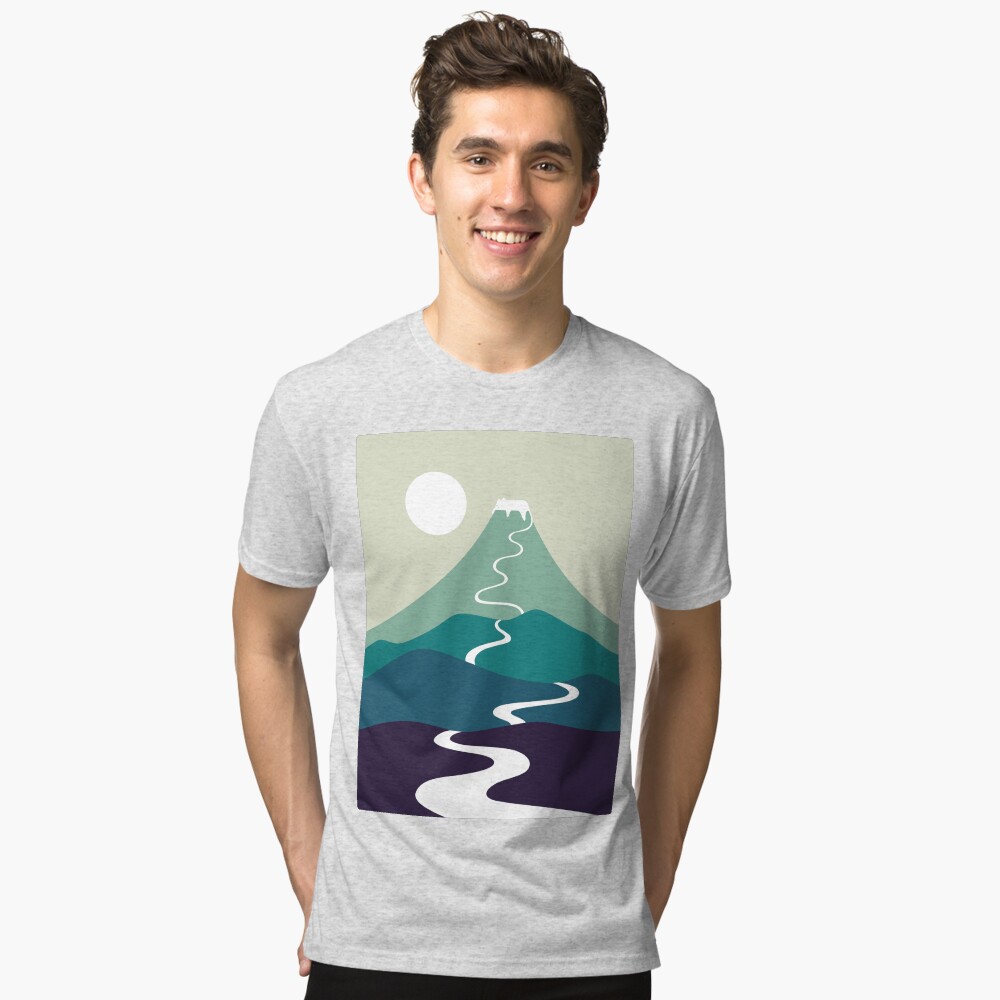 Item preview, Tri-blend T-Shirt designed and sold by ilovedoodle.
