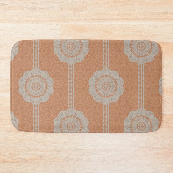 Item preview, Opulence: Indian Jewellery Inspired Contemporary Repeating Pattern - Orange designed and sold by Elaine Laura.