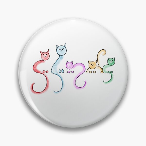 Item preview, Row off cats designed and sold by Soyscrafts.