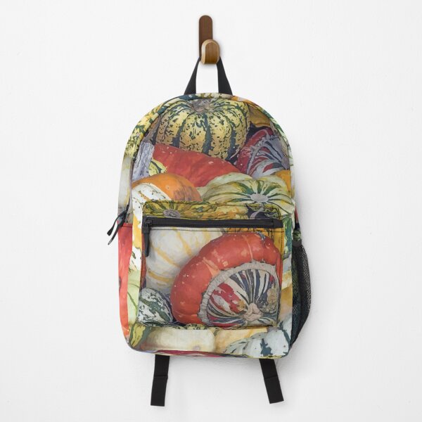 Item preview, Colorful Autumn Pumpkins and Squashes designed and sold by PlanetPrints.
