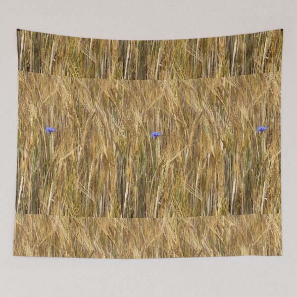 Item preview, Cornflower in wheat designed and sold by Pelikancrazy.
