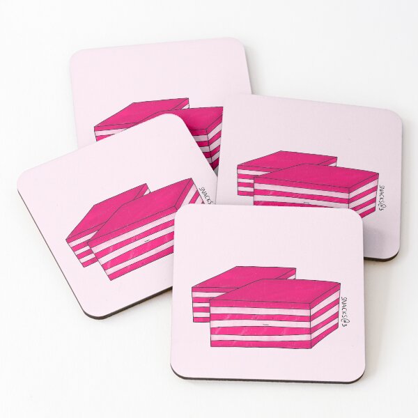 Item preview, Pink and white layered cake designed and sold by Snacks-At-3.