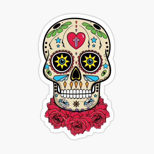 Sticker Mexikanische Tattoo Redbubble