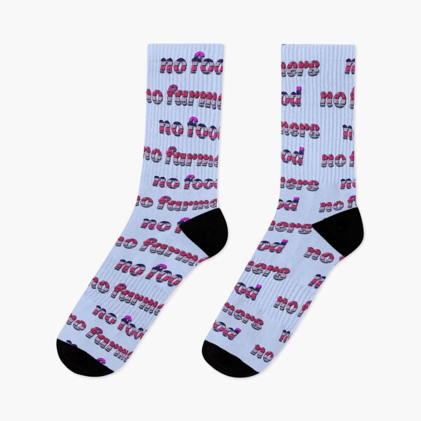 Item preview, Design with an inscription "No farmers no food" designed and sold by AlbinkaDizain.