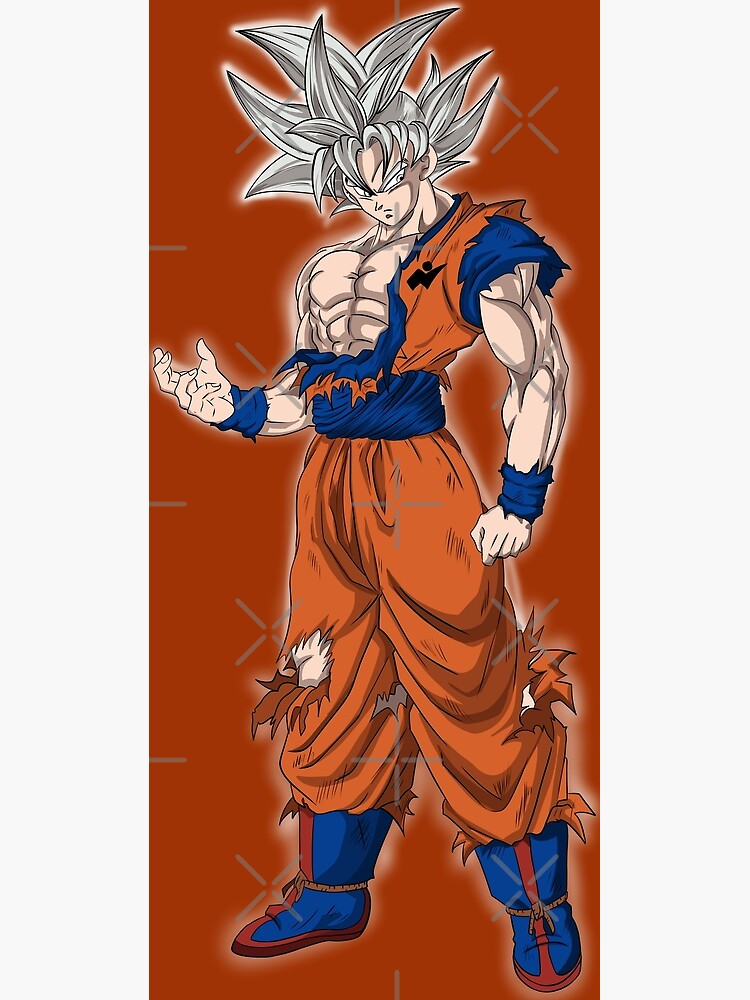 Dragon Ball Poster Goku Ultra Instinct Incomplete walk 12inx18in Free  Shipping