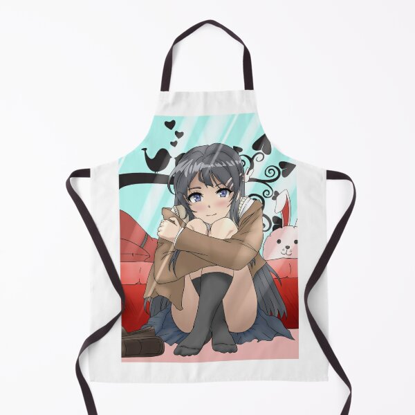 Seishun Buta Yaro wa Bunny Girl-senpai no Yume wo Minai B2 Wall Scroll:  Sakurajima Mai Apron Ver.