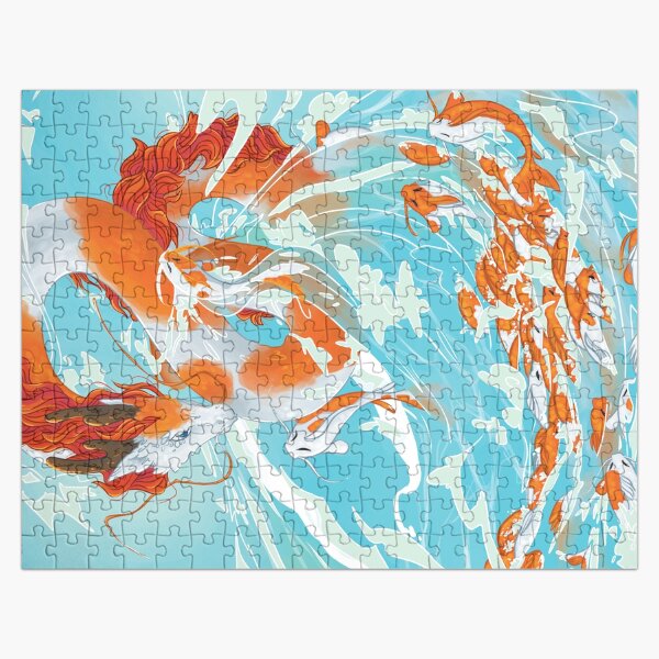 Koi Dragon Jigsaw Puzzle