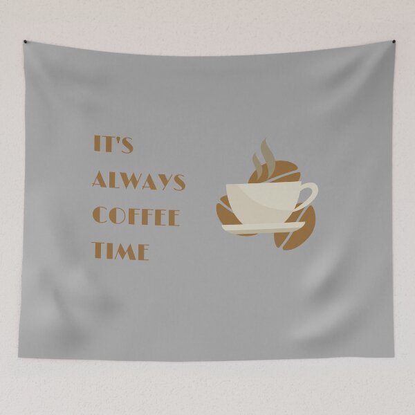 Item preview, IT'S ALWAYS COFFEE TIME  designed and sold by Zakaria daoudi.