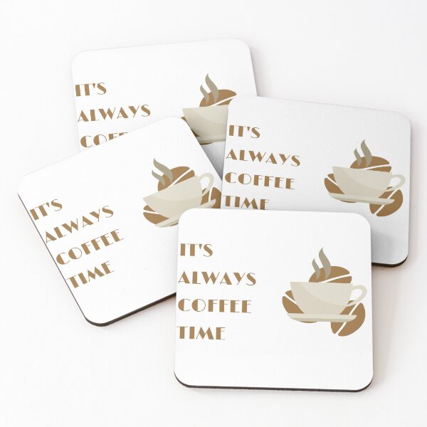 Item preview, IT'S ALWAYS COFFEE TIME  designed and sold by Zakaria daoudi.