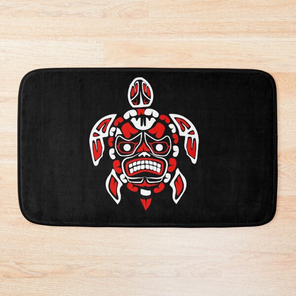 Item preview, Haida Turtle Native American Tribal Tattoo Gift designed and sold by vicoli-shirts.