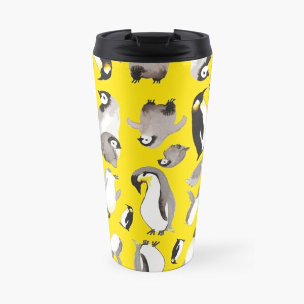 Yellow Penguin Potpourri Travel Mug