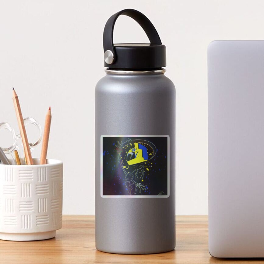 Aperçu de l'œuvre Sticker holographique créée et vendue par Somebird-NoxX.