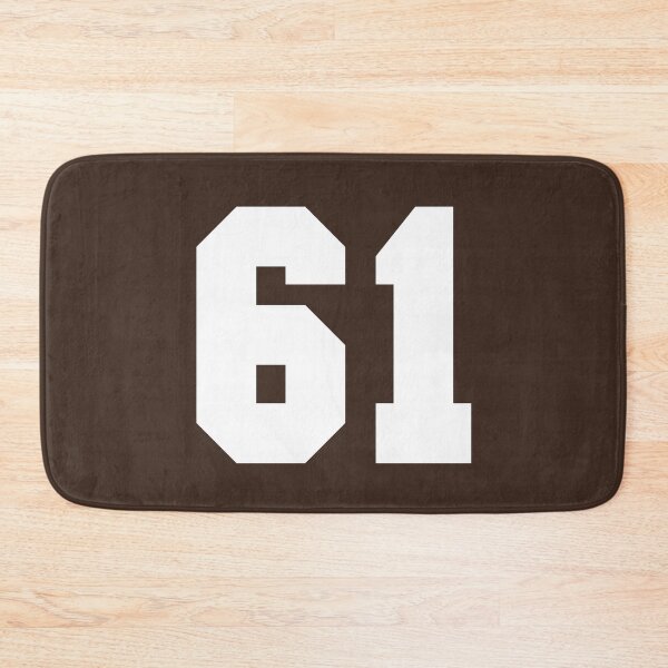 Item preview, 61 Number Cleveland Sports Sixty-One Brown Jersey designed and sold by HelloFromAja.