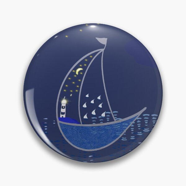 Item preview, Copy of Boteh Boating - dark blue 2 designed and sold by KizzyW.