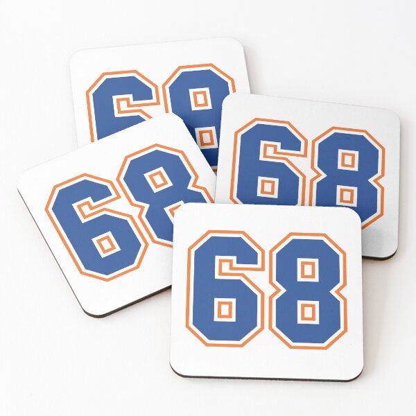 Item preview, Sixty-Eight Jersey Number Sports 68 designed and sold by HelloFromAja.