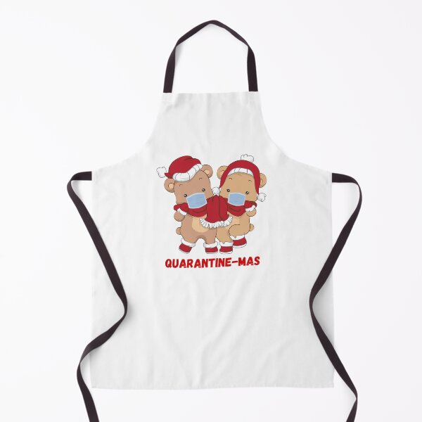 Item preview, Quarantine-Mas Christmas Bears Christmas Quarantine Cute Bears Wearing Masks Funny Christmas Gift Bear Couple Christmas Couple designed and sold by Nathalie Aynié.