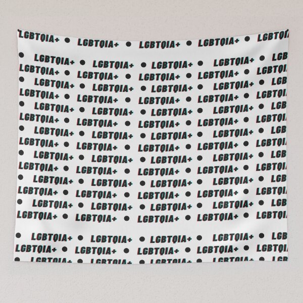 Item preview, LGBTQ+ Word Pattern designed and sold by thesassypanda.