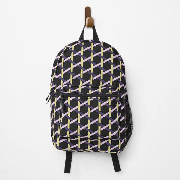 Item preview, Japanese Kagome Bamboo Pattern - Pink Yellow Purple designed and sold by recs-official.