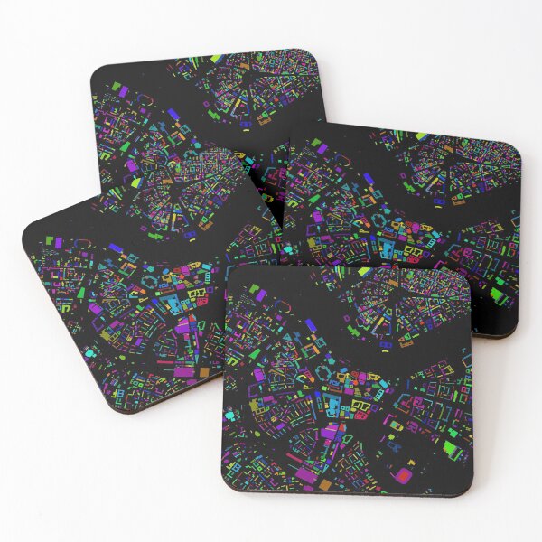 Item preview, The Colours of Dresden designed and sold by Data-Driven Map Designs.