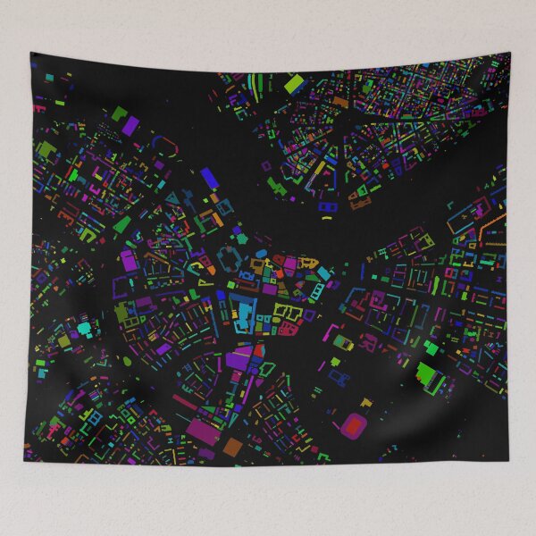 Item preview, The Colours of Dresden designed and sold by Data-Driven Map Designs.