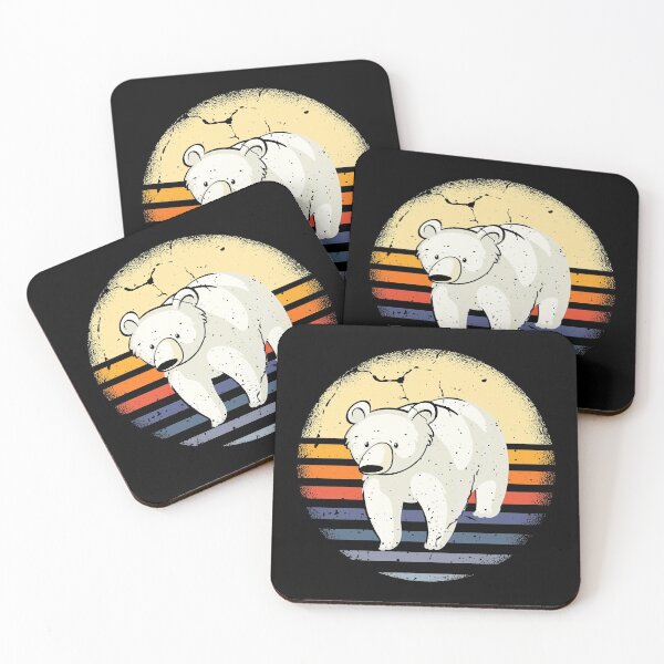 Item preview, Cute Retro Vintage Boys Girls Polar Bear designed and sold by jcorres.