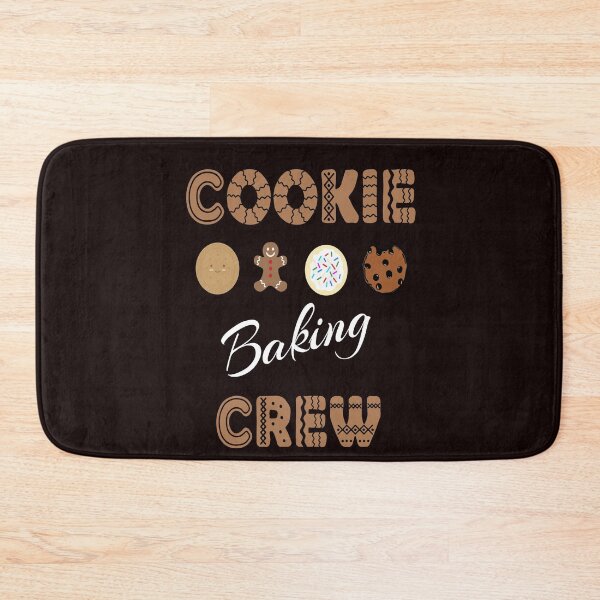 Item preview, Cookie Baking Crew Design With Four Gingerbreads designed and sold by Hema Thilakaratne.