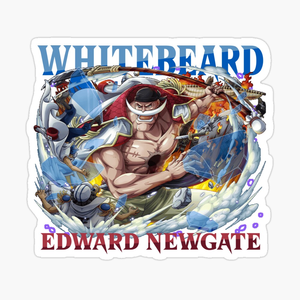 Edward Newgate Whitebeard Yonko Emperor One Piece Art Board Print By Benny0291 Redbubble