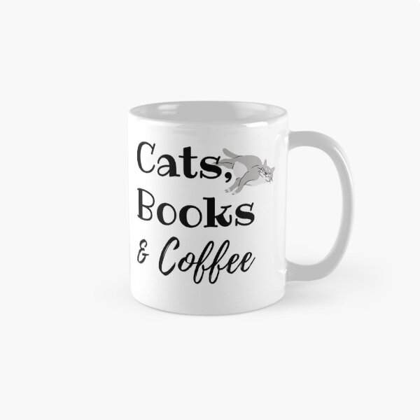 Item preview, Gatos, libros y café designed and sold by MadaFaCose.