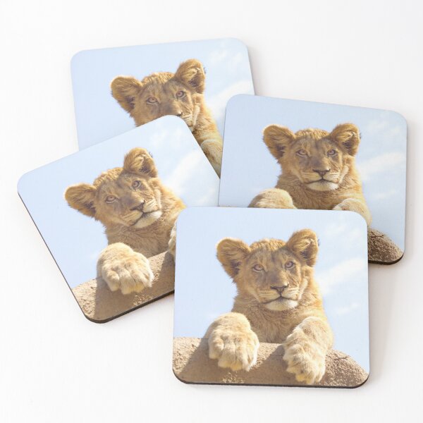 Item preview, Lion Cub Portrait designed and sold by wazoosi.
