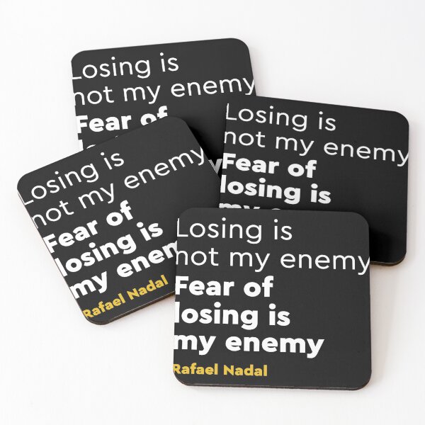 Item preview, Rafa Nadal quote designed and sold by GoldenDov.