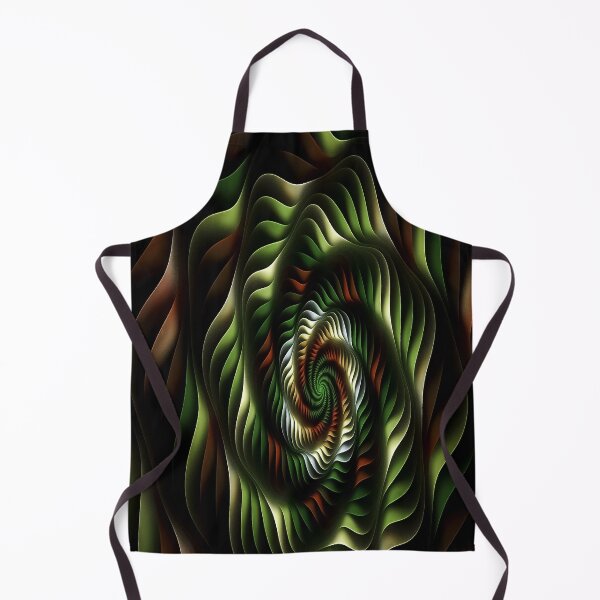 Item preview, Green Endless Shapes Pattern designed and sold by customgiftstore.