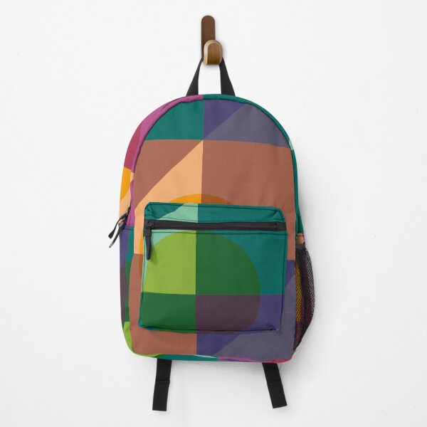 Item preview, Abstract composition dark pastel circles designed and sold by korasi.