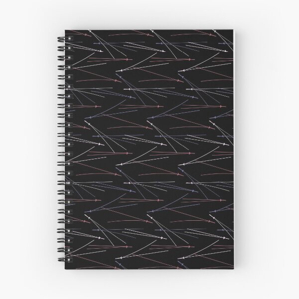 Item preview, Japanese Matsuba Leaf Pattern - Black Neon designed and sold by recs-official.