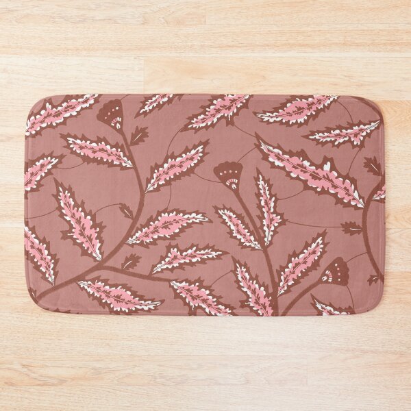 Item preview, Rhoda Pink Leafy Climber designed and sold by sarahmutter.
