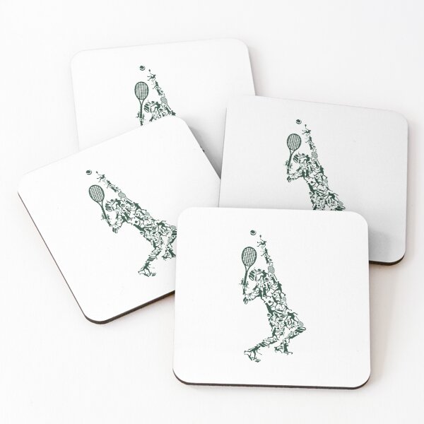 Item preview, Tennis Player Pattern designed and sold by VibrantGifts.