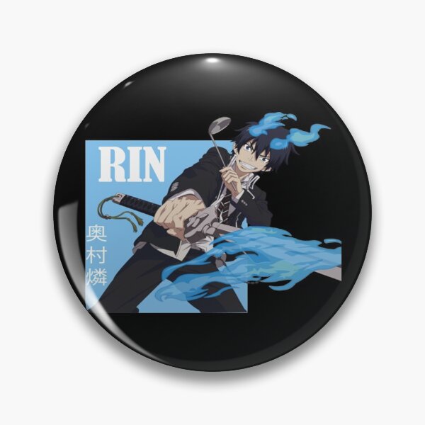 Aperçu de l'œuvre Rin Okumura anime japonais exorciste bleu créée et vendue par HildaCoen.