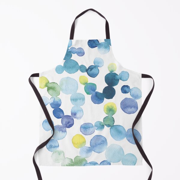 Item preview, Colorful Fabric Bubbles Watercolor Pattern designed and sold by galleasstudio.