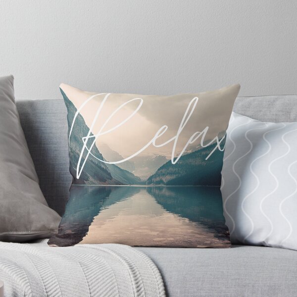 Item preview, Relax peaceful mountains and lake photography designed and sold by SpicyCherrys.