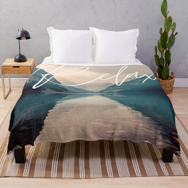 Item preview, Relax peaceful mountains and lake photography designed and sold by SpicyCherrys.