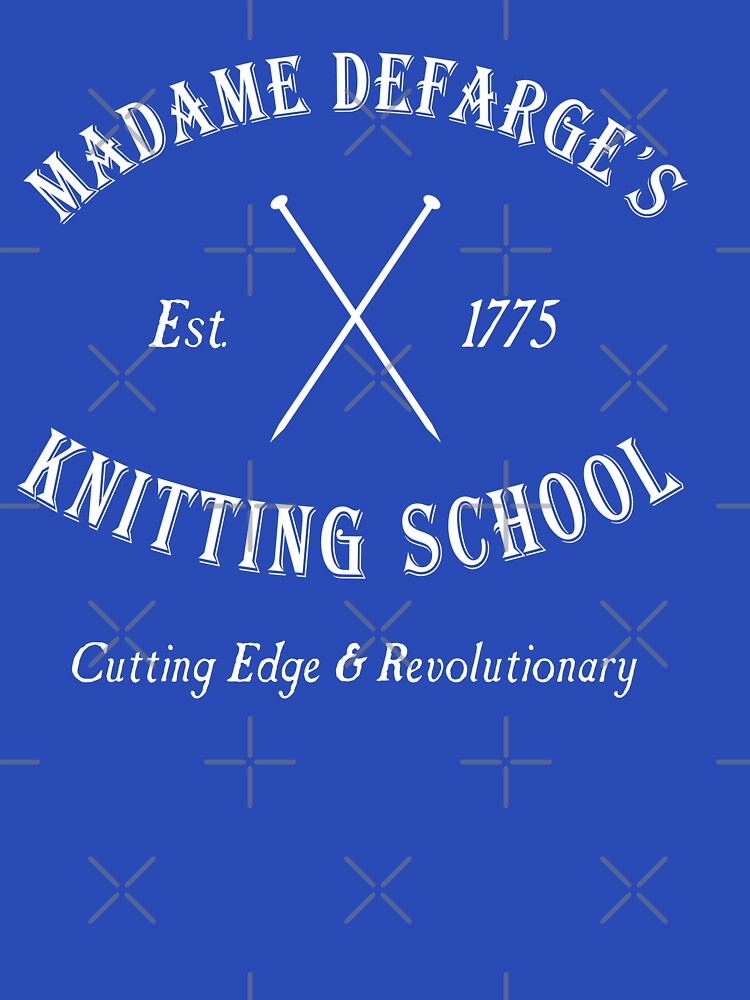 Thumbnail 7 of 7, Essential T-Shirt, Madame Defarge Knitting School designed and sold by rotemgear.