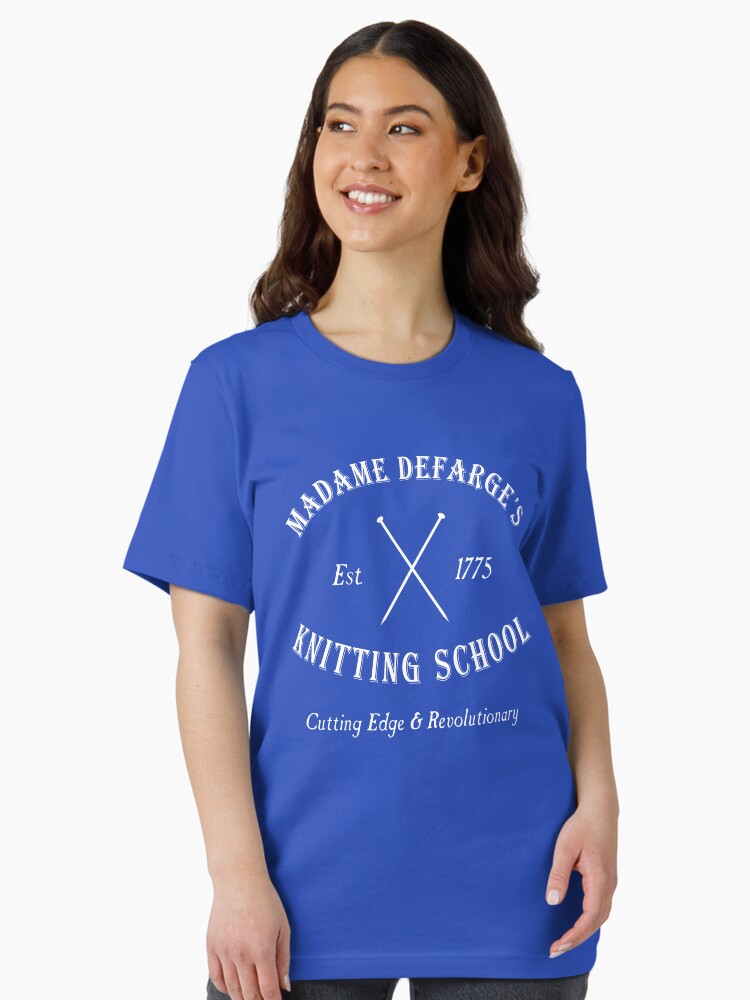 Thumbnail 2 of 7, Essential T-Shirt, Madame Defarge Knitting School designed and sold by rotemgear.