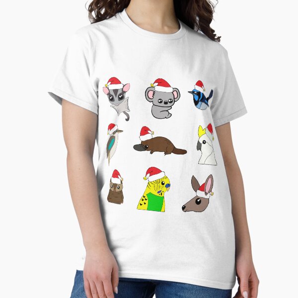 Item preview, Australiana Xmas Animals designed and sold by PatchPress.