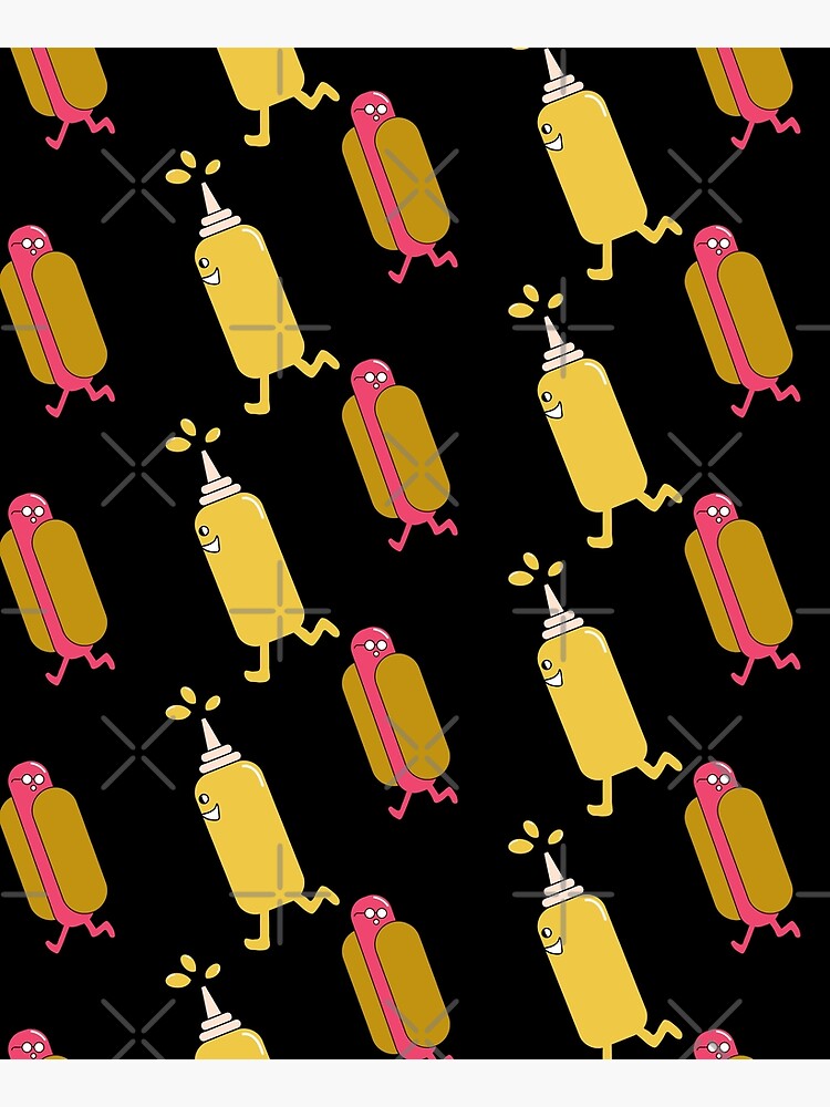 Hot Dog - Hot Dog And Mustard - Kitchen Gifts - Fun Aprons - Foodies -  Chefs - Kids Apron for Sale by happygiftideas