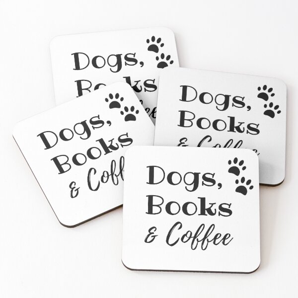 Item preview, Dogs, books and coffee designed and sold by MadaFaCose.